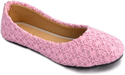 Myra Party Wear Bellies For Women(Pink)