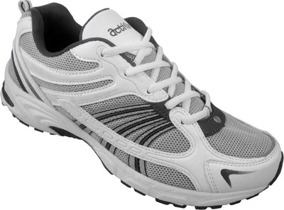 Action White Sports Shoe Running Shoes For Men(White, Grey), White-01