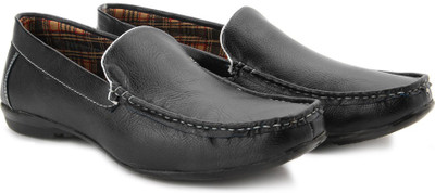 Andrew Scott Cozy Factor Loafers For Men(Black