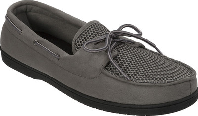 Dearfoams Microfiber Suede (Grey) Boater Moc with Mesh Tab Large Casuals For Men(Grey)
Dearfoams Microfiber Suede (Grey) Boater Moc with Mesh Tab Large Casuals For Men(Grey)