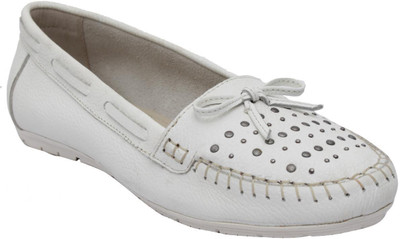 Salt N Pepper Bellies For Women(Off White