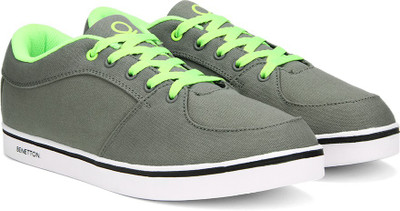 United Colors of Benetton 16A8CORE1001I Canvas Sneakers For Men(Grey, Green, 904
United Colors of Benetton 16A8CORE1001I Canvas Sneakers For Men(Grey, Green, 904