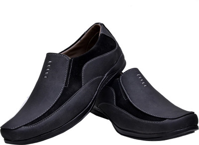 Azzaro Black Jungle Casual Shoes For Men(Black