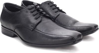 Arrow Lace up Shoes For Men(Black