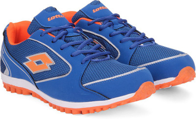 Lotto Vapor Running Shoes For Men(Blue, Blue/orange