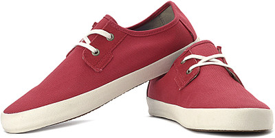 Vans Michoacan Canvas Sneakers For Men(Red), Chili pepper;white