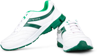 Terravulc Running Shoes For Men(Green, White, Wht.grn