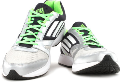 ADIDAS Men Running Shoes For Men(Green, Silver), Silvmt/white/ntnavy/sgree