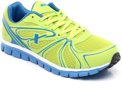 Sparx Running Shoes For Men(Yellow, Green blue