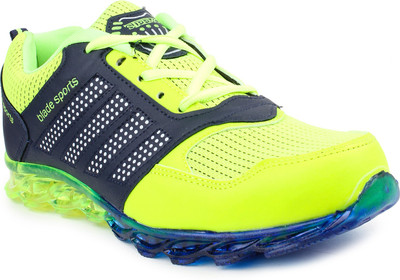 Pede Milan Hiking & Trekking Shoes For Men(Navy, Green, Navy blue
