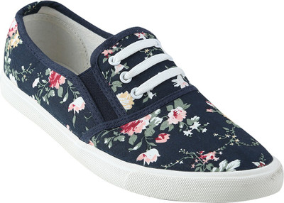 Go India Store Sneakers For Women(Blue