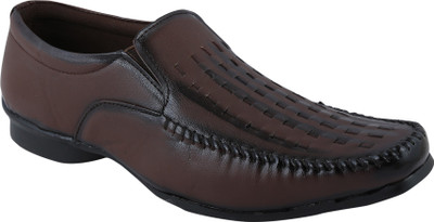 SanMega Slip On For Men(Brown)
