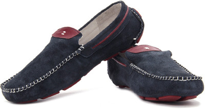 tZaro Loafers For Men(Navy, Maroon), Navy blue
