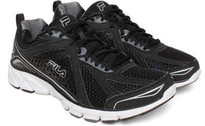 Fila Running Shoes For Men(Black), Blk/blk/c roc