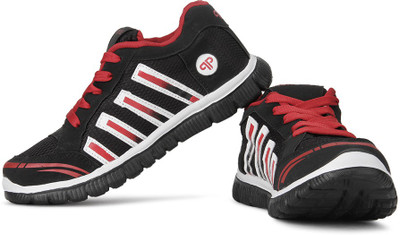 Provogue Running Shoes For Men(Black, Red, Blackred
