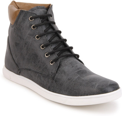 Knotty Derby Terry Derby Boots For Men(Black, Tan