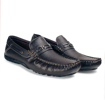 Bacca Bucci Big Men's Loafers For Men(Black
