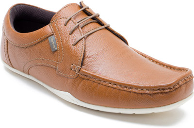 Red Tape RTE0083 Boat Shoes For Men(Tan