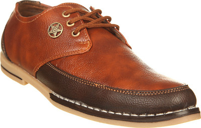 Kraasa Designer Corporate Casuals For Men(Tan