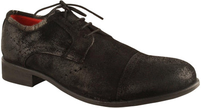 Salt N Pepper Campri Black Casual Shoes For Men(Black