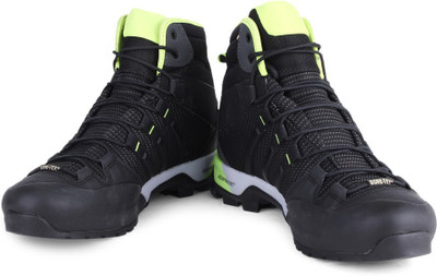 ADIDAS TERREX SCOPE HIGH GTX Outdoor Shoes For Men(Black, Yellow, Dgsogr/cblack/sesosl
