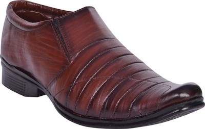 Sukun FOR_DZN_BRN Slip On For Men(Brown, Black