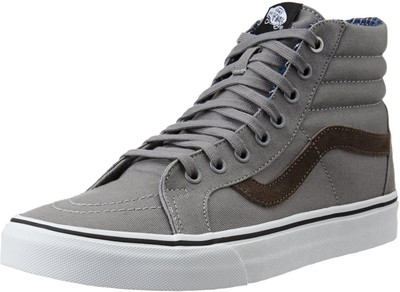 Vans SK8-Hi Reissue High Ankle Sneakers For Men(Grey, White, (cord & plaid) frost gray/true white
Vans SK8-Hi Reissue High Ankle Sneakers For Men(Grey, White, (cord & plaid) frost gray/true white