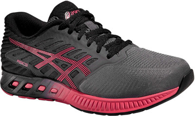 Asics Fuzex Women Running Shoes For Women(Grey, Pink, Black, Titanium::azalea::black