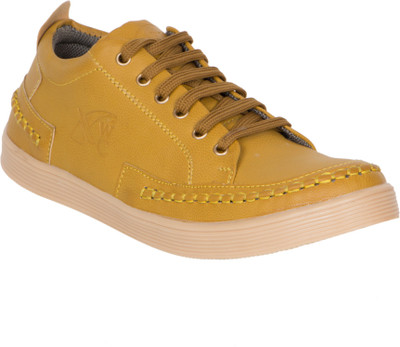 Wings Sneakers For Men(Yellow), Lemon
