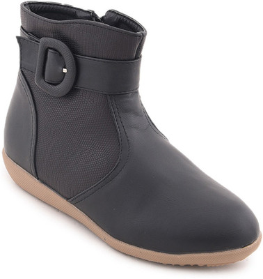 Bruno Manetti 2765 Boots For Women(Black