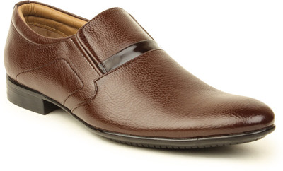 Metrogue Slip On Shoes For Men(Brown