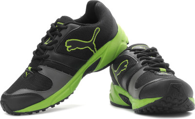 Puma Strike Fashion DP Running Shoes For Men(Green, Black, Black/black/shadow/lime punch
Puma Strike Fashion DP Running Shoes For Men(Green, Black, Black/black/shadow/lime punch