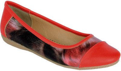 Khadim's Cleo Bellies For Women(Red