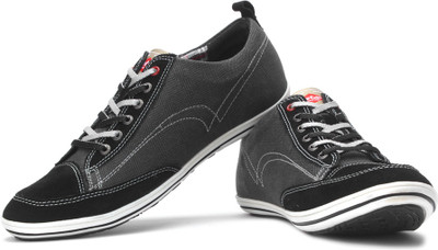 Lee Cooper Men Sneakers For Men(Black, Grey)