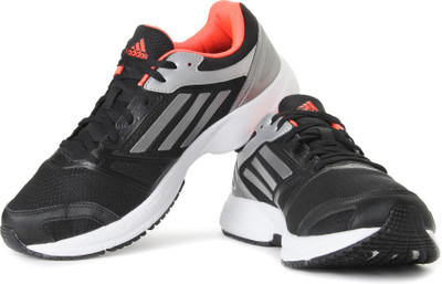 ADIDAS Lite 2 M Running Shoes For Men(Grey, Black), Cblack;tegrme;solred