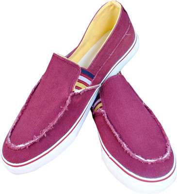 Stylo India Sneakers For Men(Purple), Maroon