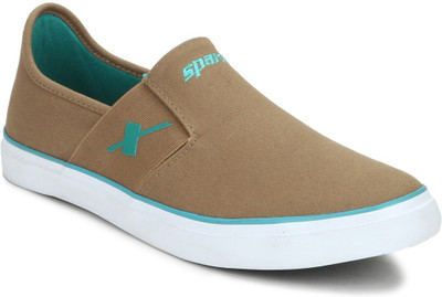 Sparx Men 214 Casuals For Men(Khaki, Khaki turquoiseblue