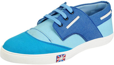 FAUSTO Trendy Sneakers For Men(Blue