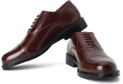 Metro Formal Lace Up Shoes For Men(Tan, 23;tan