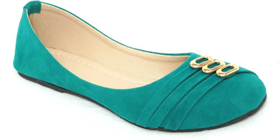Roylsace Bellies For Women(Green