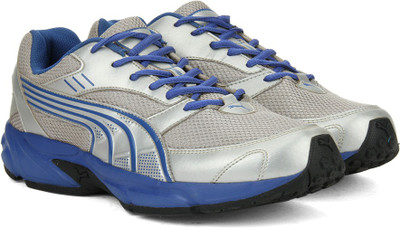 Puma Pluto DP Men Running Shoes For Men(Blue, Grey), Dark shadow;snorkel blue