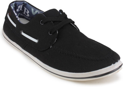 F22 04 Canvas Shoes For Men(Black, Grey)