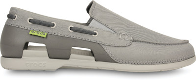 Crocs Loafers For Men(Grey, White), 15386-06j