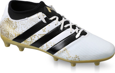 ADIDAS ACE 16.3 PRIMEMESH FG/AG Football Shoes For Men(Multicolor, Ftwwht/goldmt/cblack
ADIDAS ACE 16.3 PRIMEMESH FG/AG Football Shoes For Men(Multicolor, Ftwwht/goldmt/cblack