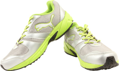 Puma Strike Fashion Ind Running Shoes For Men(Silver, Green), Puma silver;macaw green
Puma Strike Fashion Ind Running Shoes For Men(Silver, Green), Puma silver;macaw green