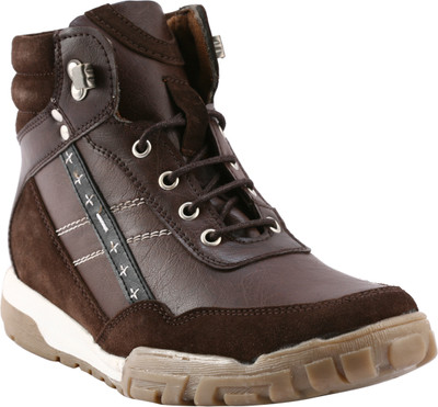 Bacca Bucci leather man Boots For Men(Brown