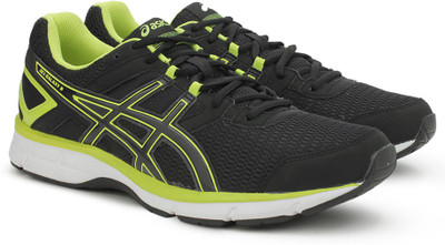Asics GEL-GALAXY 8 Running Shoes For Men(Black, Black/onyx/flash yellow