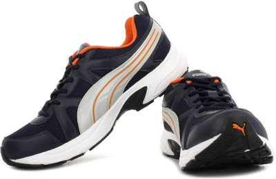 Puma Men Running Shoes For Men(Navy, Silver, 02;peacoat;vibrant orange;puma silver
Puma Men Running Shoes For Men(Navy, Silver, 02;peacoat;vibrant orange;puma silver