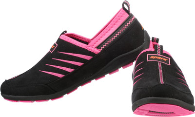 Sparx SL-82 Running Shoes For Women(Black, Pink), Blackpink