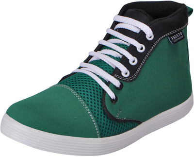 FAUSTO Trendy Sneakers For Men(Green)
